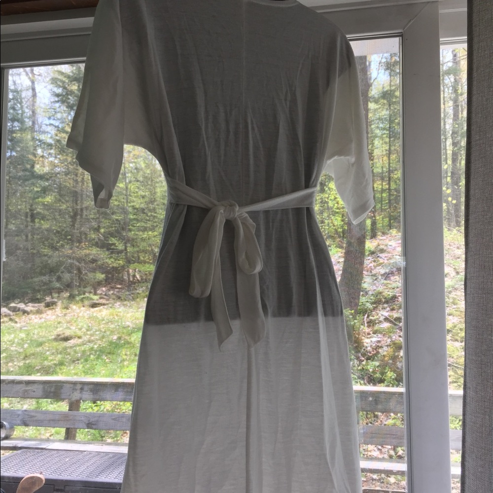 White BOHO dress/ tunic - Picture 6 of 8